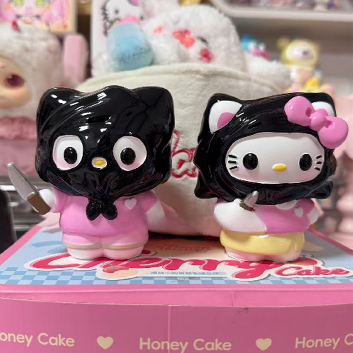 打劫HELLOKITTY精品香薰涂色石膏娃娃儿童情侣绘画涂鸦玩具