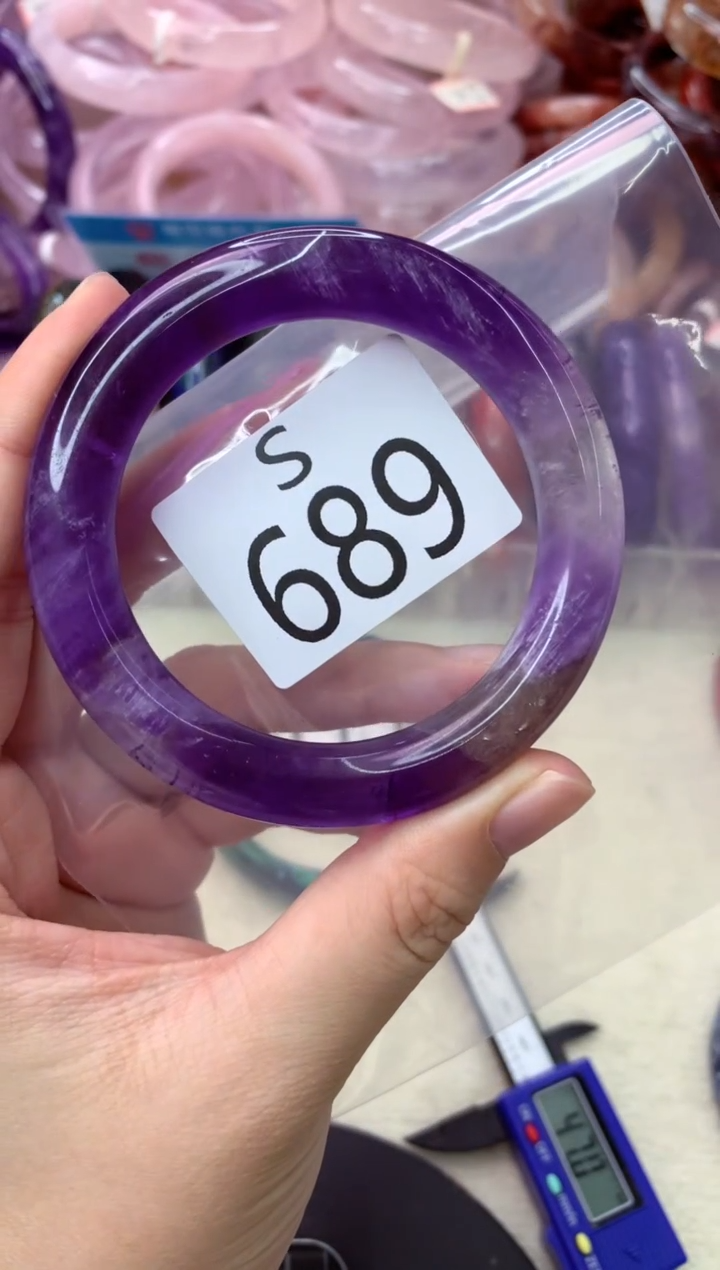 未镶嵌手镯水晶S689-51