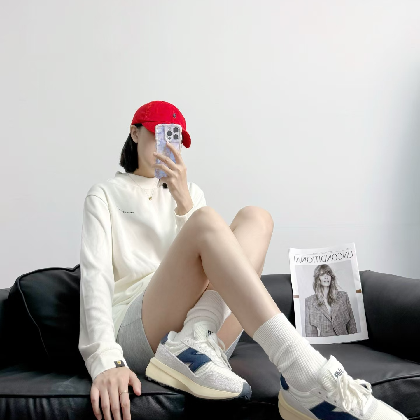 DD简约高领针织打底