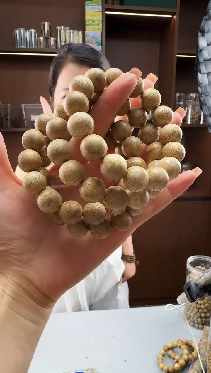 手串沉香1.5保13克达拉干圆珠野料多样性发一