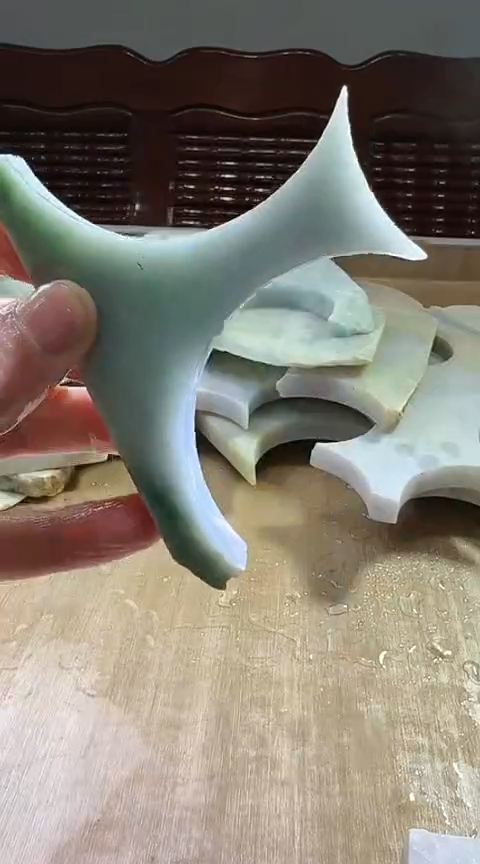 裸石翡翠缅甸翡翠A货花32