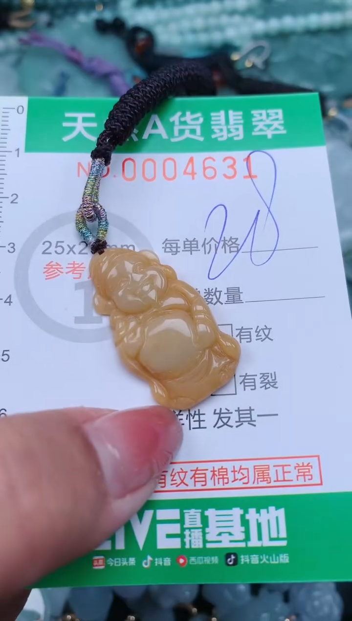 【闪购商品】翡翠颈饰未镶嵌.0004631