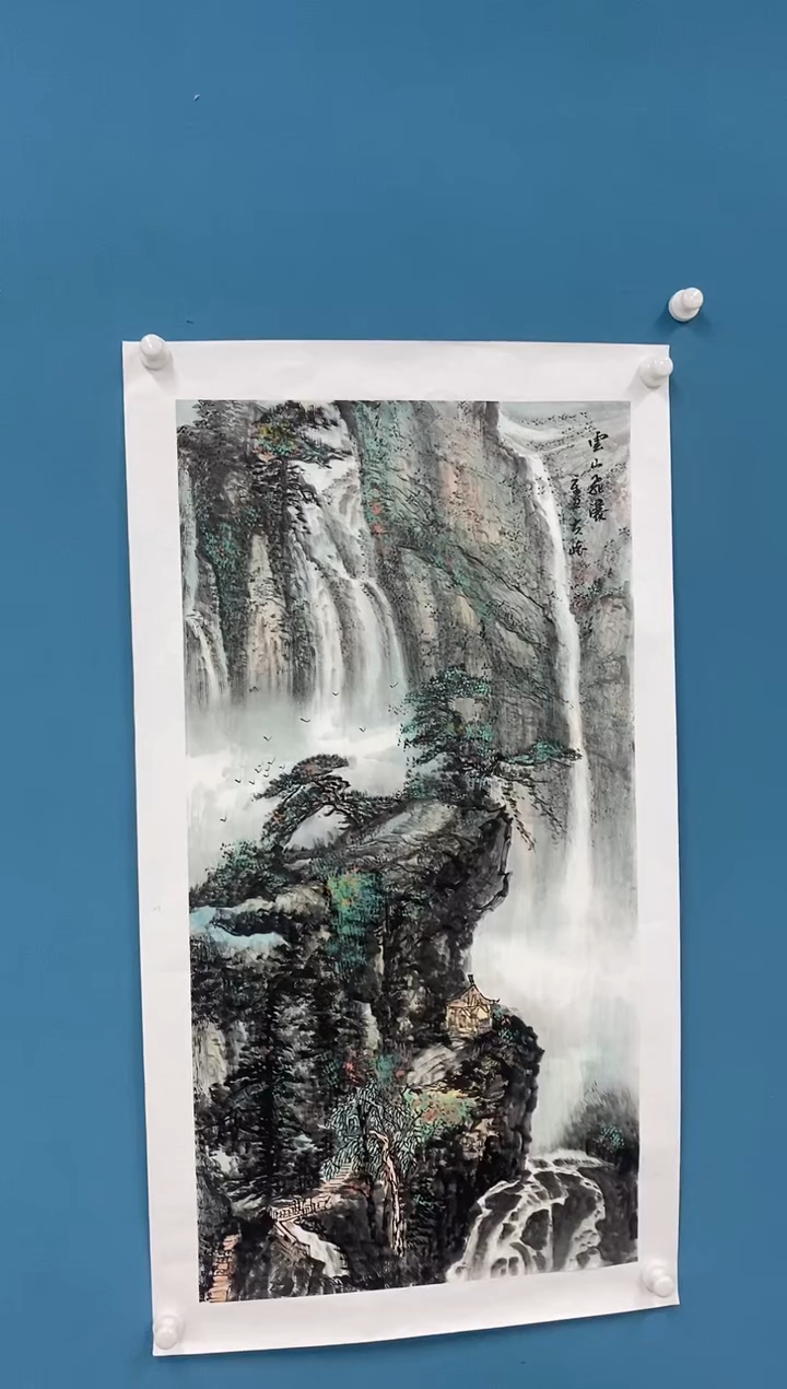 【闪购商品】国画1.28-王夫怀-三尺山水86