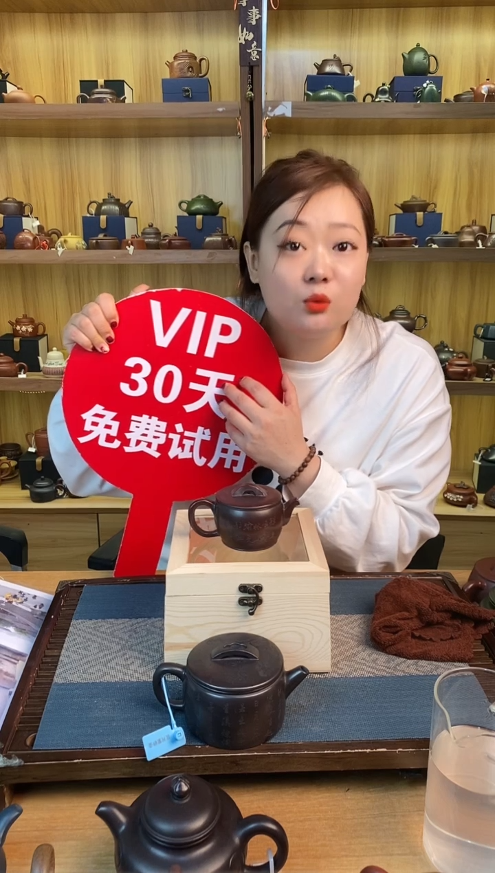 【闪购商品】紫砂茶壶石红柴烧汉瓦【雪】