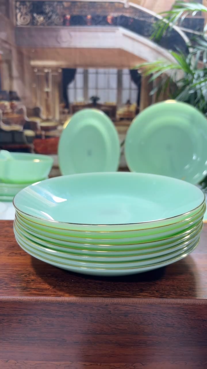 【闪购商品】...8英寸深盘10个  玉瓷【贝美】