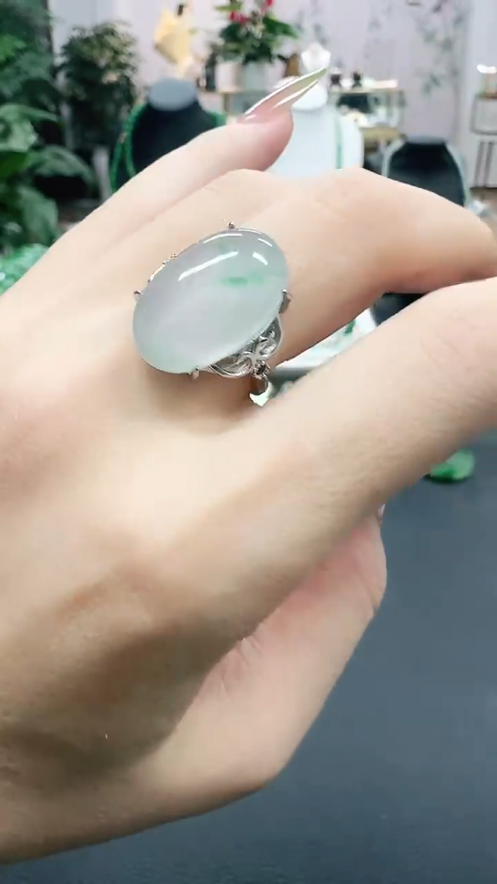 未镶嵌1石英质玉（非洲翠）/7649
