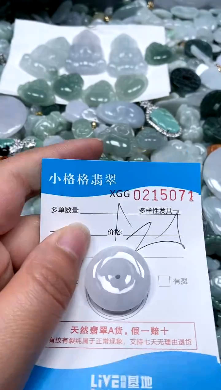 【闪购商品】翡翠颈饰未镶嵌闪购商品0215071