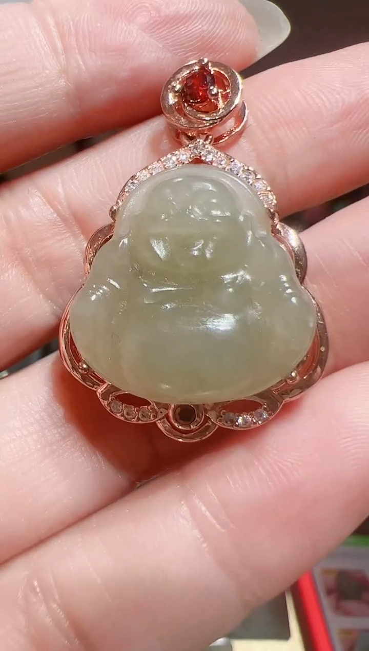 【闪购商品】和田玉颈饰合金202521960