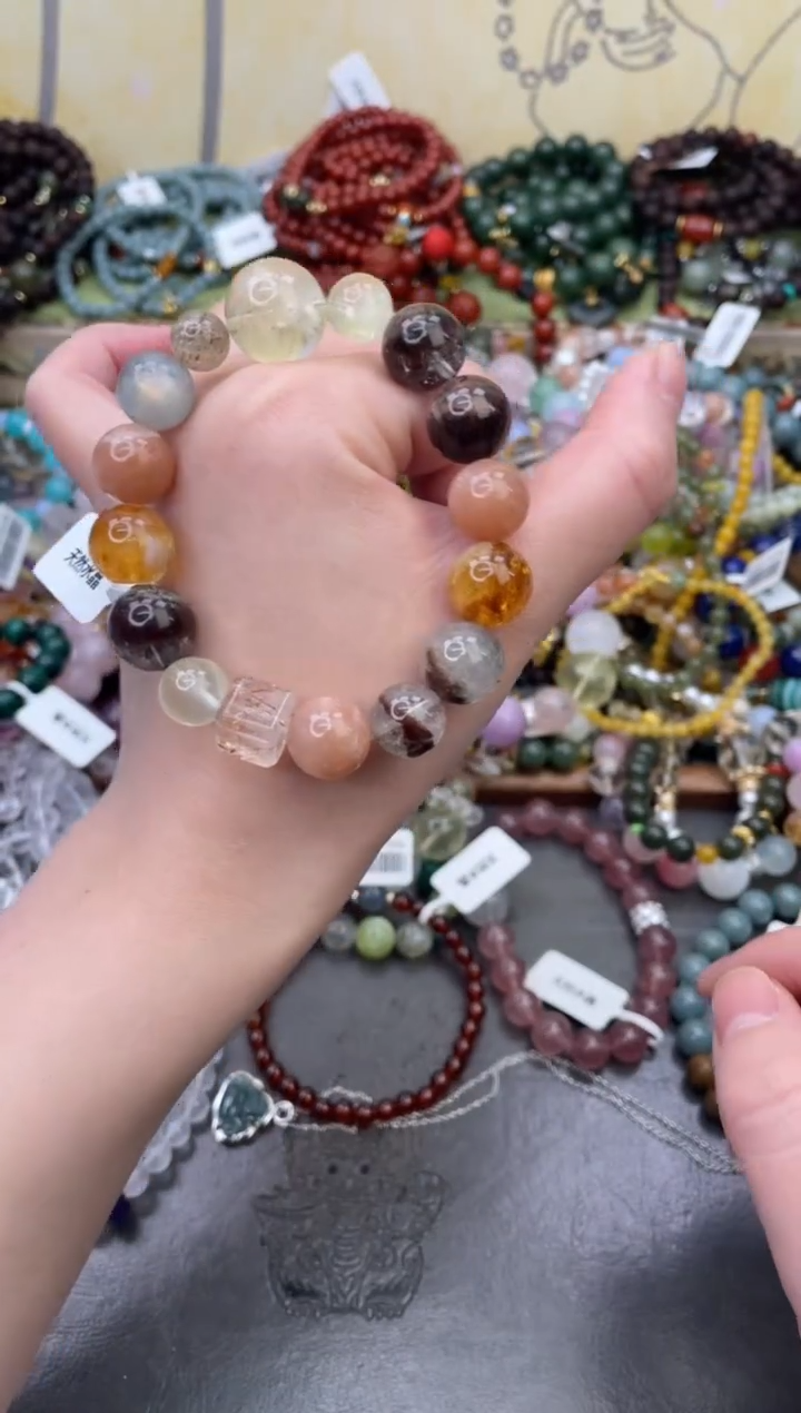 未镶嵌手链水晶365