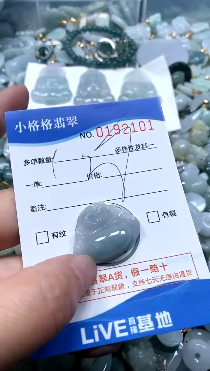 【闪购商品】翡翠颈饰未镶嵌闪购商品0192101