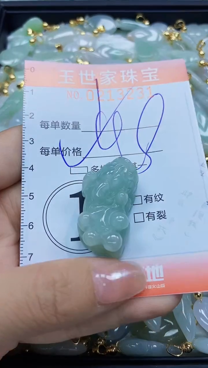 【闪购商品】翡翠未镶嵌颈饰闪购0213231多样性发其一