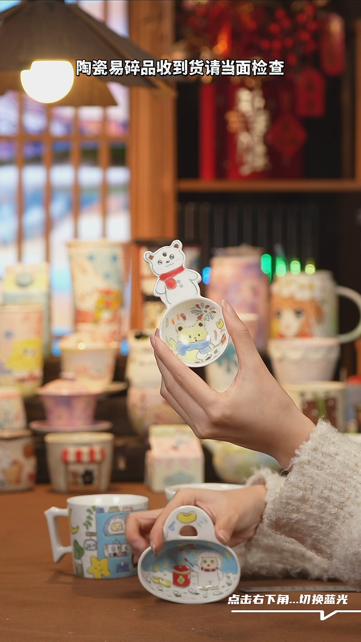 【闪购商品】摆件H161文创纯手工手绘