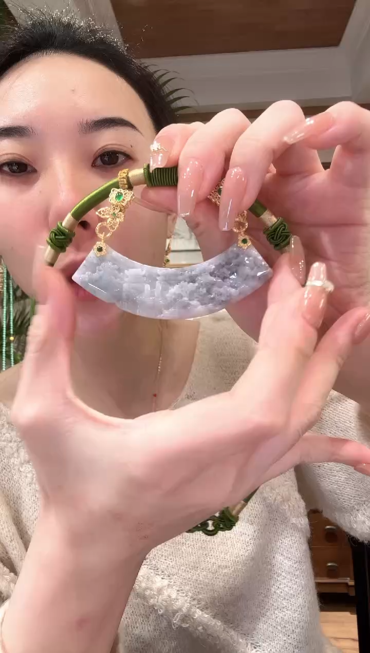 【闪购商品】翡翠颈饰未镶嵌国风