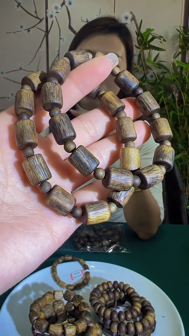 【闪购商品】沉香手串九九沉树心油单圈多样发一