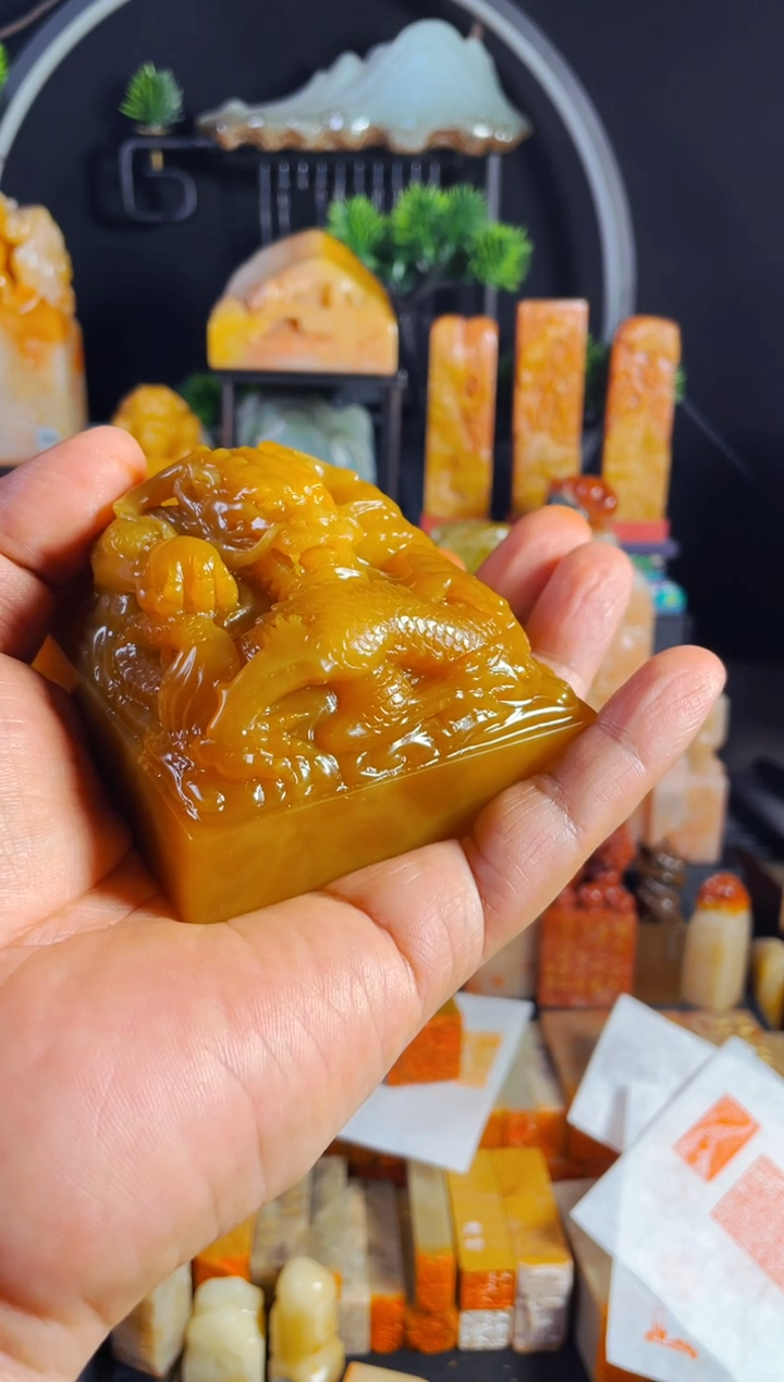 【闪购商品】老挝石印石章料 不刻字