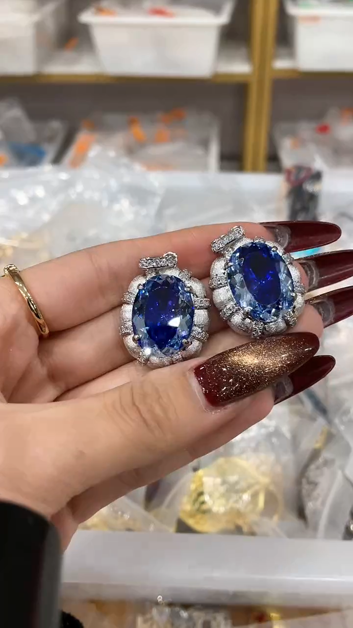 【闪购商品】合成钻石合金q776时尚气质饰品