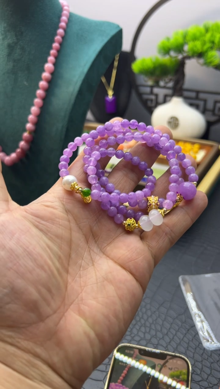 【闪购商品】翡翠颈饰14K金镶嵌S390      