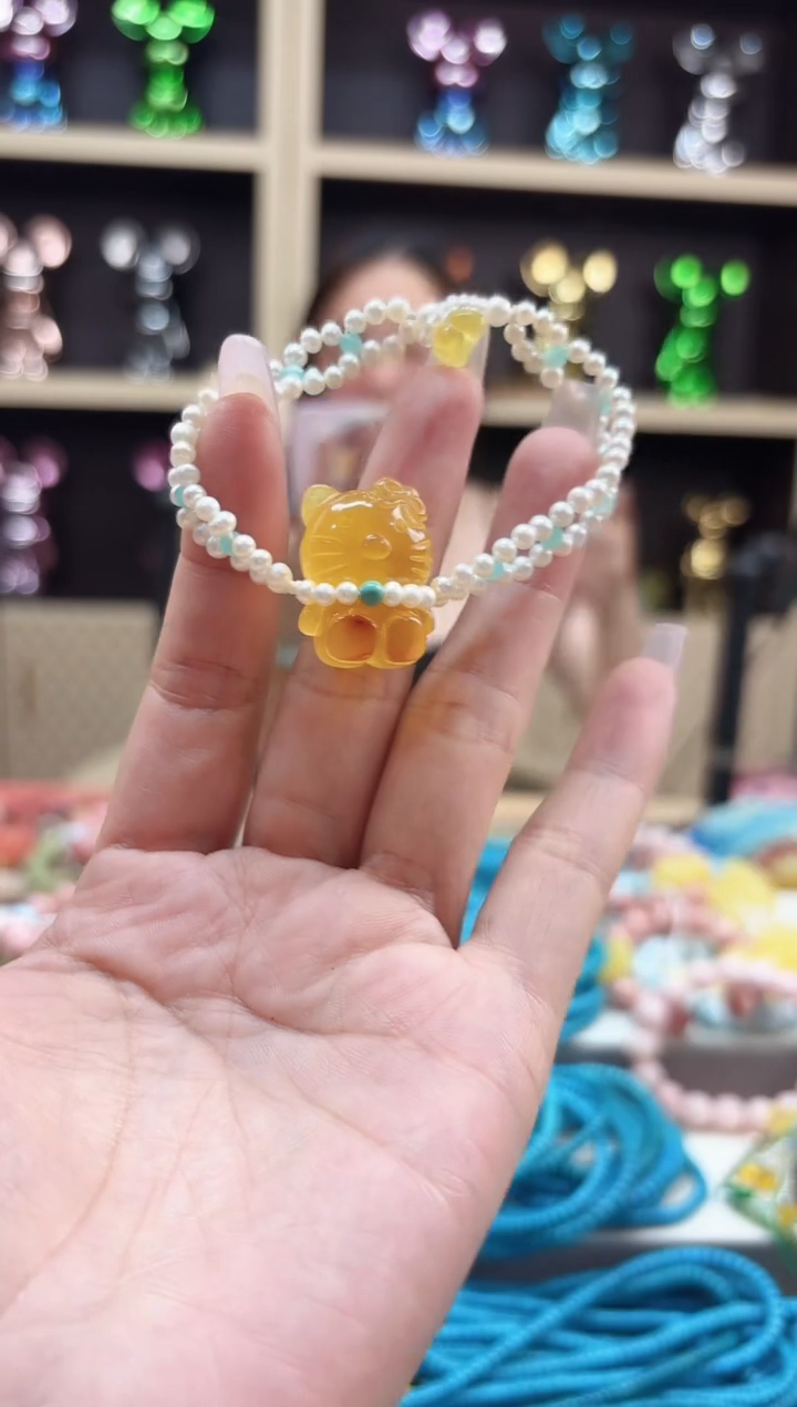 手链琥珀未镶嵌多样性发货一一一