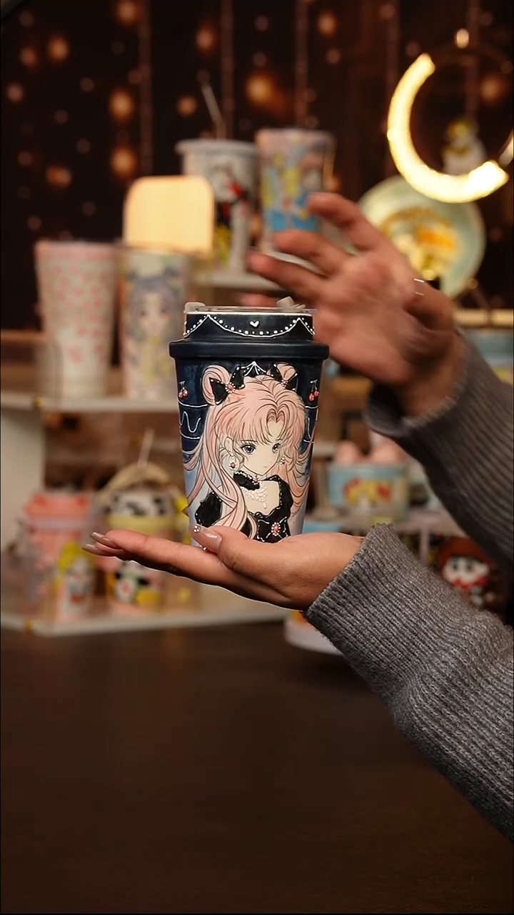 (玉泥）景德镇手工手绘文创陶瓷杯