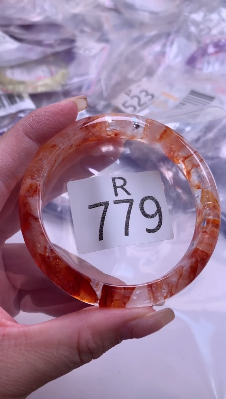 水晶珠宝半成品未镶嵌米****多水晶手镯779-60