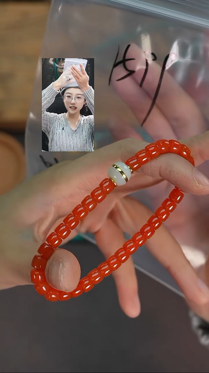 未镶嵌手串南红玛瑙啥****～若雨臣品质回血