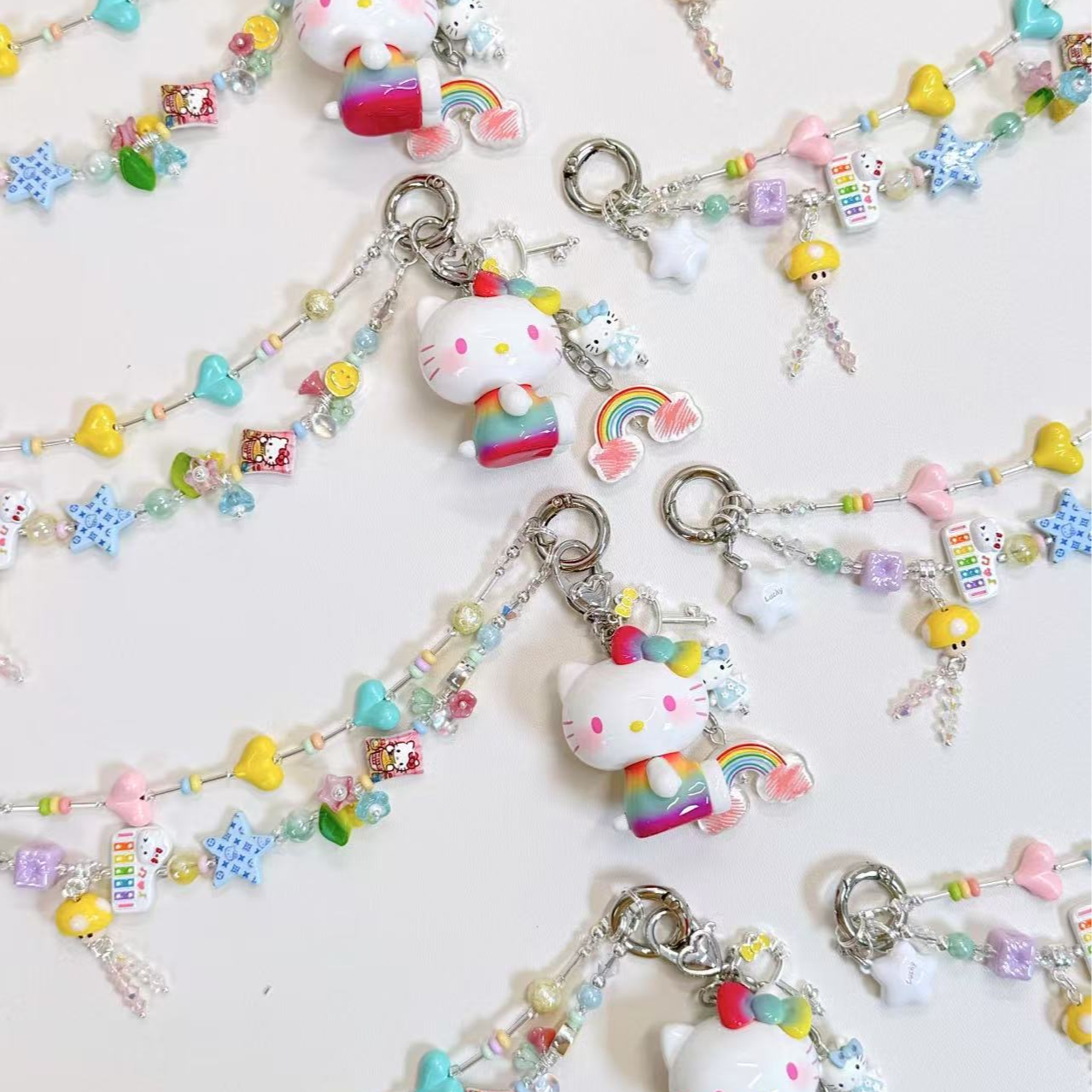 【多功能编绳款手机挂绳】挂件手作手机链/手机挂件可爱