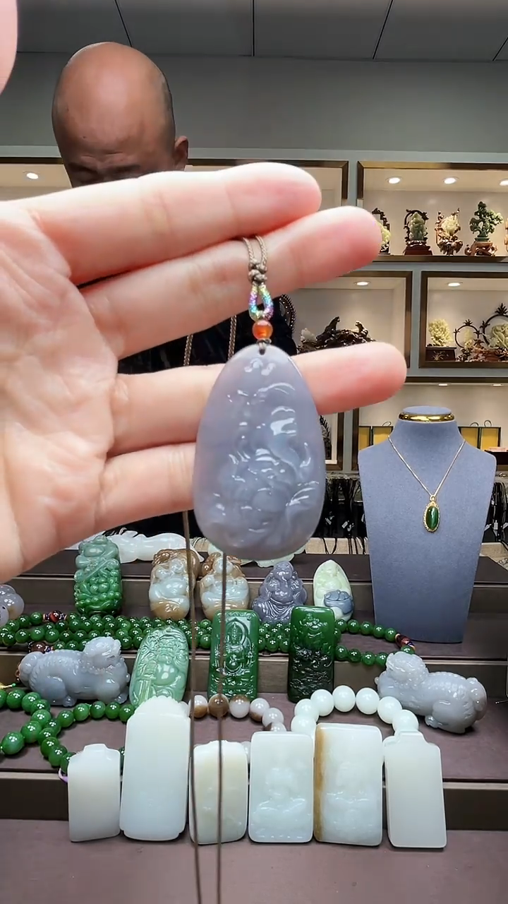 【闪购商品】和田玉挂件未镶嵌苏