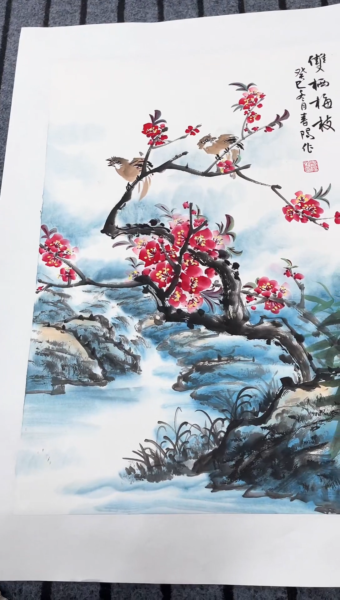 精品国画花鸟作品