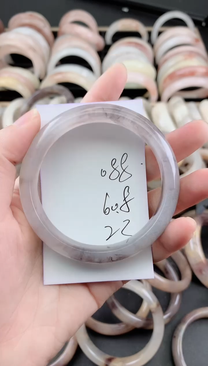 未镶嵌手镯石英质玉（金丝玉）088