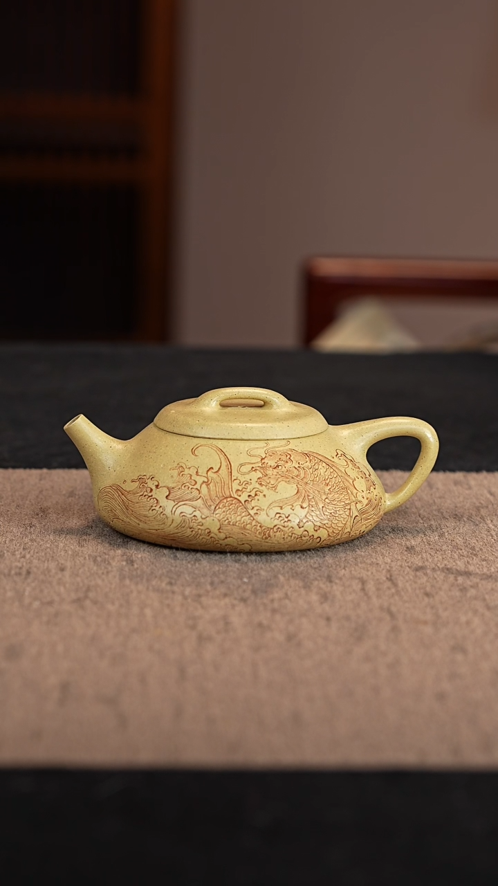 【闪购商品】紫砂茶壶本山绿纳瓢