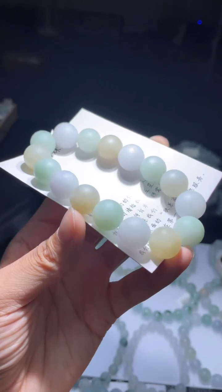 未镶嵌定制翡翠翡翠手串