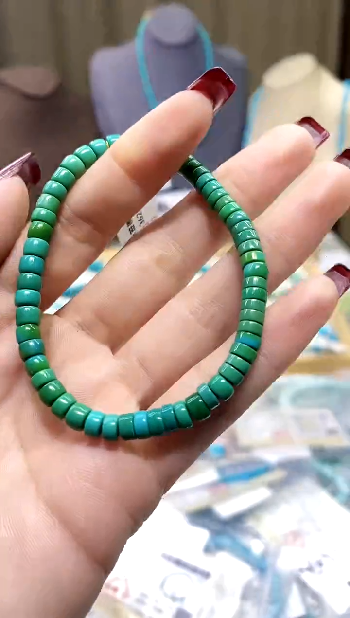 【闪购商品】绿松石手串未镶嵌480