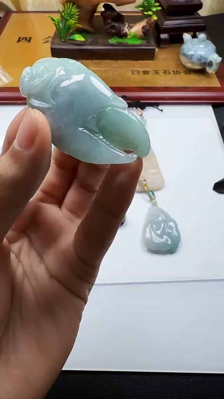 吊坠(不含链)未镶嵌翡翠1