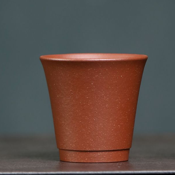 零添加原矿红降坡泥紫砂品茗闻香主人杯铃铛杯