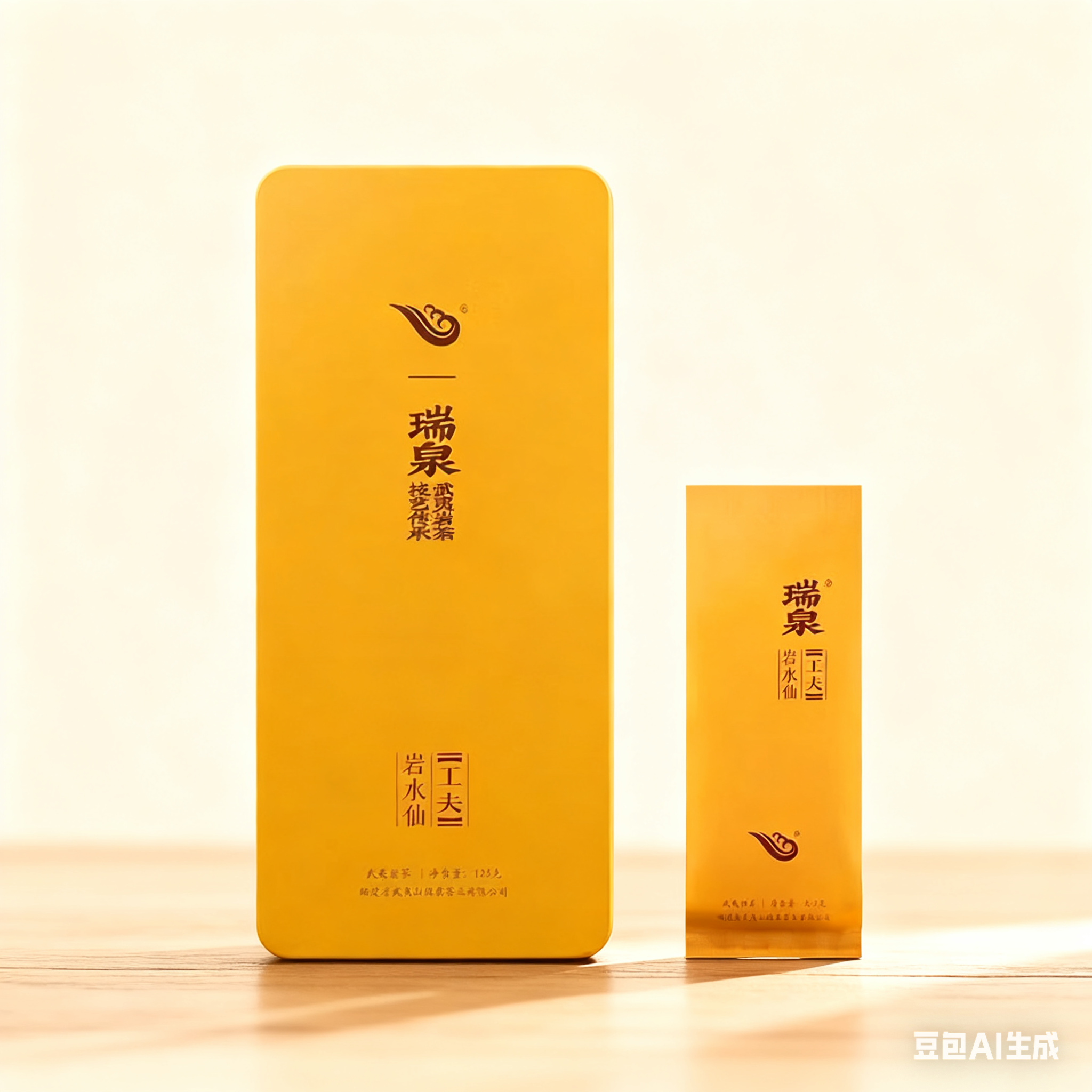瑞泉正岩工夫岩水仙125g武夷岩茶花香盒装耐泡品鉴高级茶叶