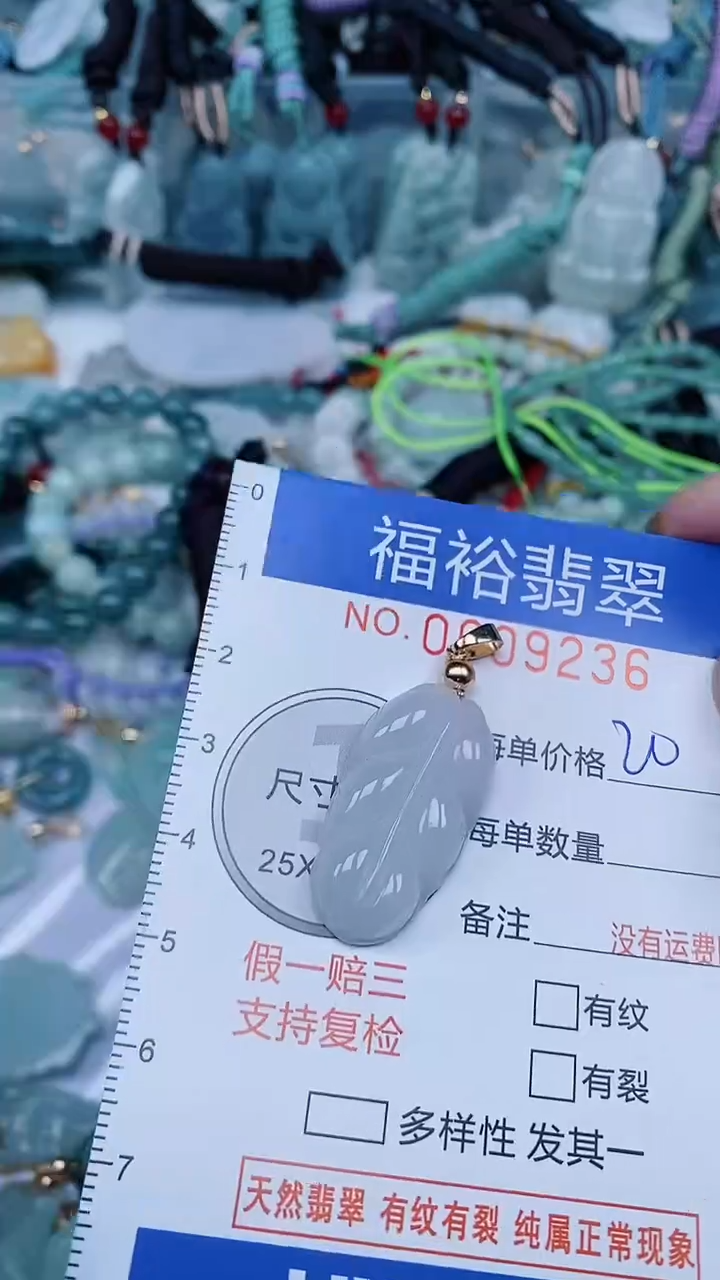 【闪购商品】翡翠颈饰未镶嵌...0009236