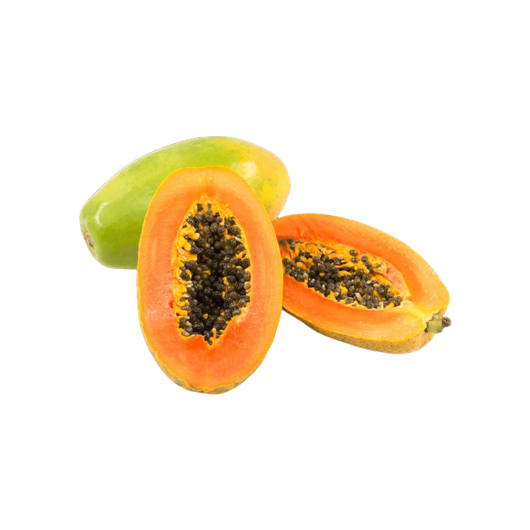  青皮冰糖木瓜 2个一份海南省