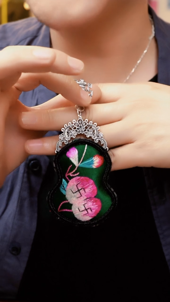 刺绣045    高吉文创  直播老绣