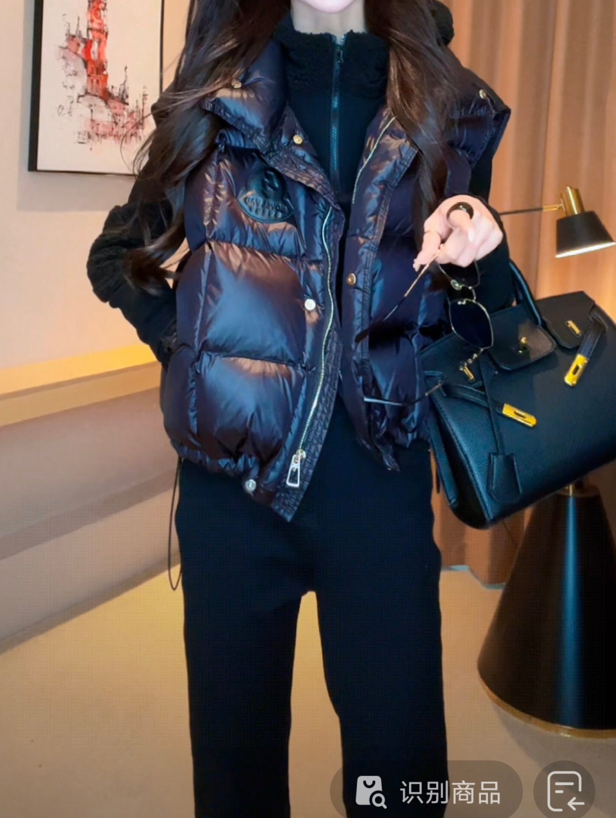 Ba【那年的风】单件时尚秋冬网红显瘦加厚宽松百搭休闲马甲