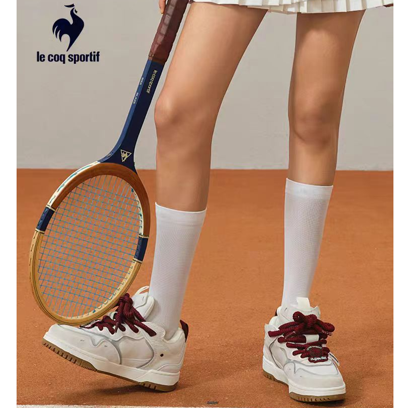 乐卡克法国公鸡2025年新年款男女同款运动板鞋情侣款低帮休闲鞋