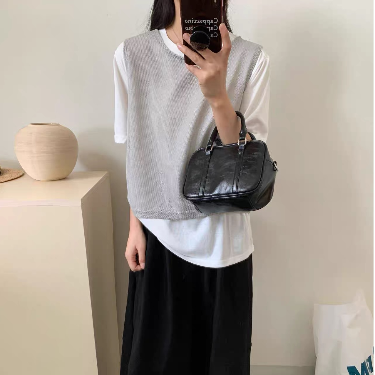 月月家/92021 夏季新款女装设计师款女士T恤洋气休闲百搭时尚