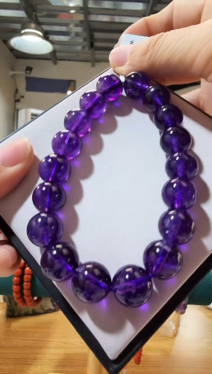 未镶嵌手链水晶优0098 约12mm