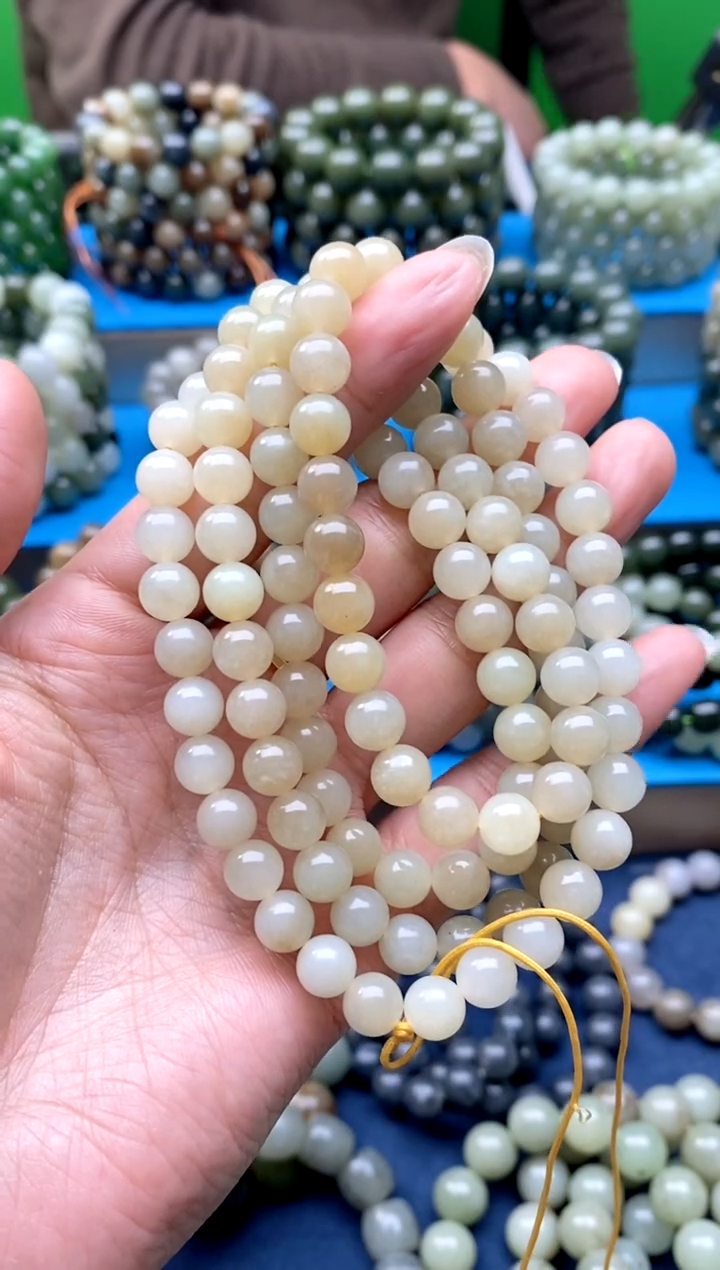 未镶嵌手链和田玉且**看Q长链