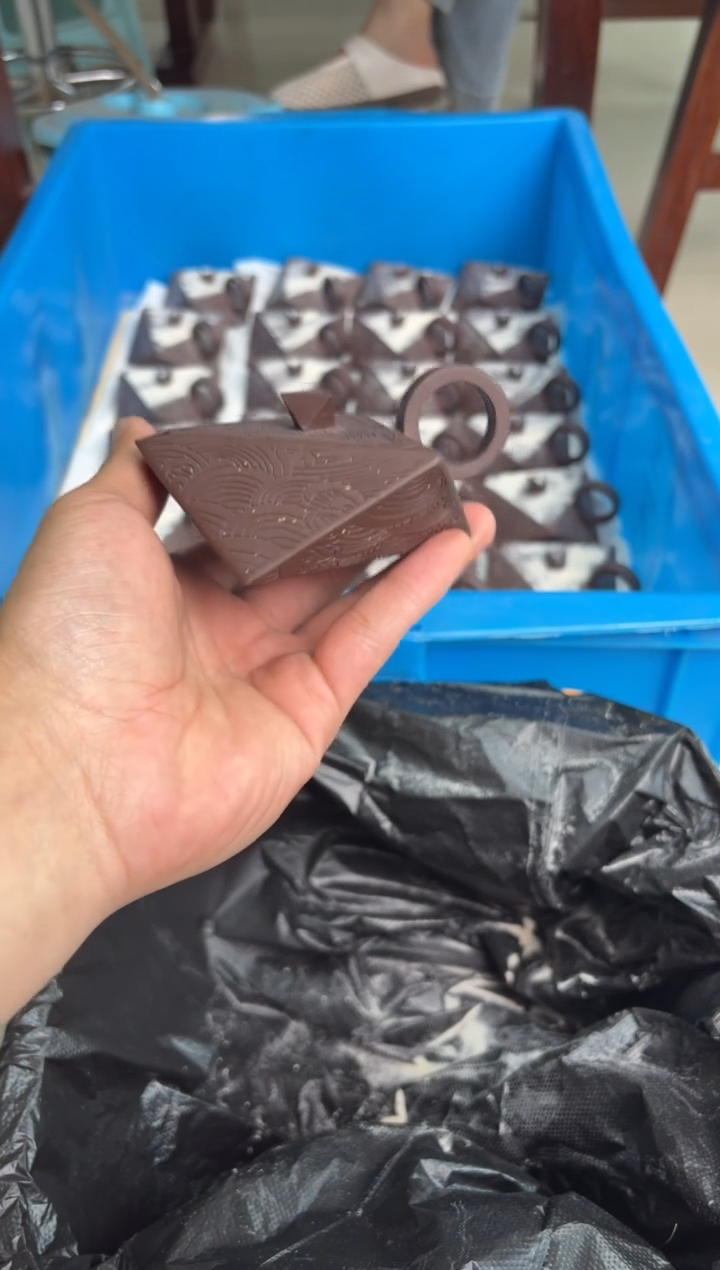 80cc八面玲珑紫泥全手制原创设计