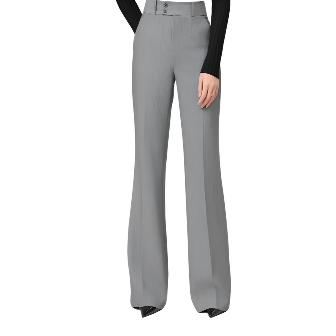 AMASS/阿玛施【窈窕淑女】爆款高腰显瘦阔腿休闲垂感直筒西裤裤子