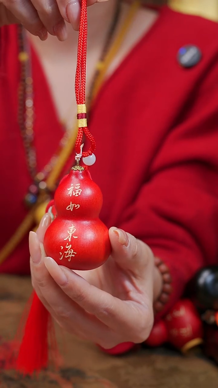 163漆艺工艺小葫芦19.9