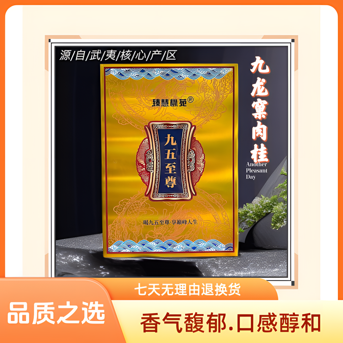 {臻慧枞苑} 九五至尊·九龙窠肉桂 武夷岩茶  高端六泡礼盒装