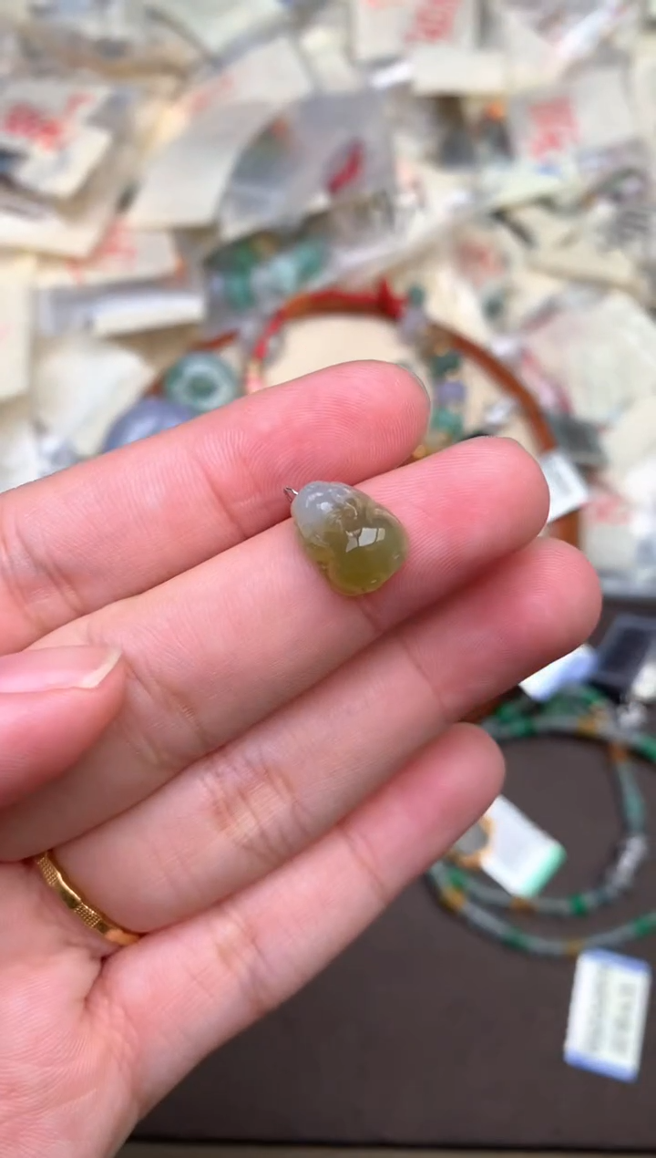 未镶嵌挂件翡翠一
