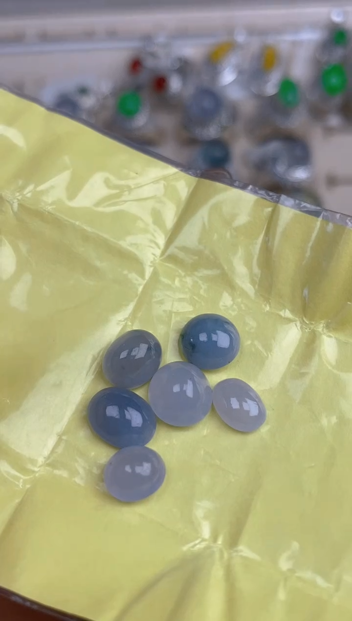 【闪购商品】定制翡翠未镶嵌天然翡翠蛋面156