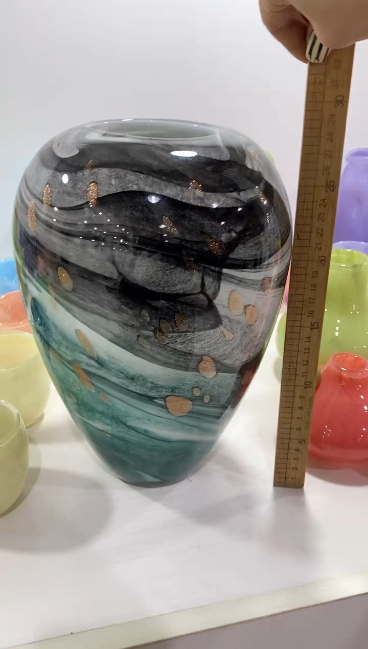 【闪购商品】琉璃慕忆家花瓶小号